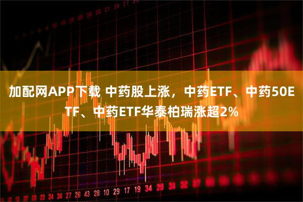 加配网APP下载 中药股上涨，中药ETF、中药50ETF、中药ETF华泰柏瑞涨超2%