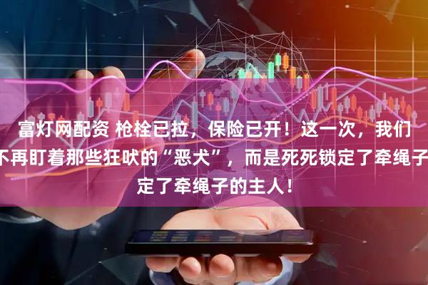 富灯网配资 枪栓已拉，保险已开！这一次，我们的目光不再盯着那些狂吠的“恶犬”，而是死死锁定了牵绳子的主人！